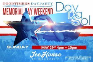 Read more about the article Sunday 5/29 – Goodtimers Dayparty – Memorial Day Weekend