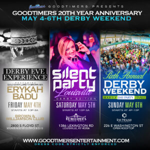 Read more about the article Derby Weekend 3 Parties – Details Inside