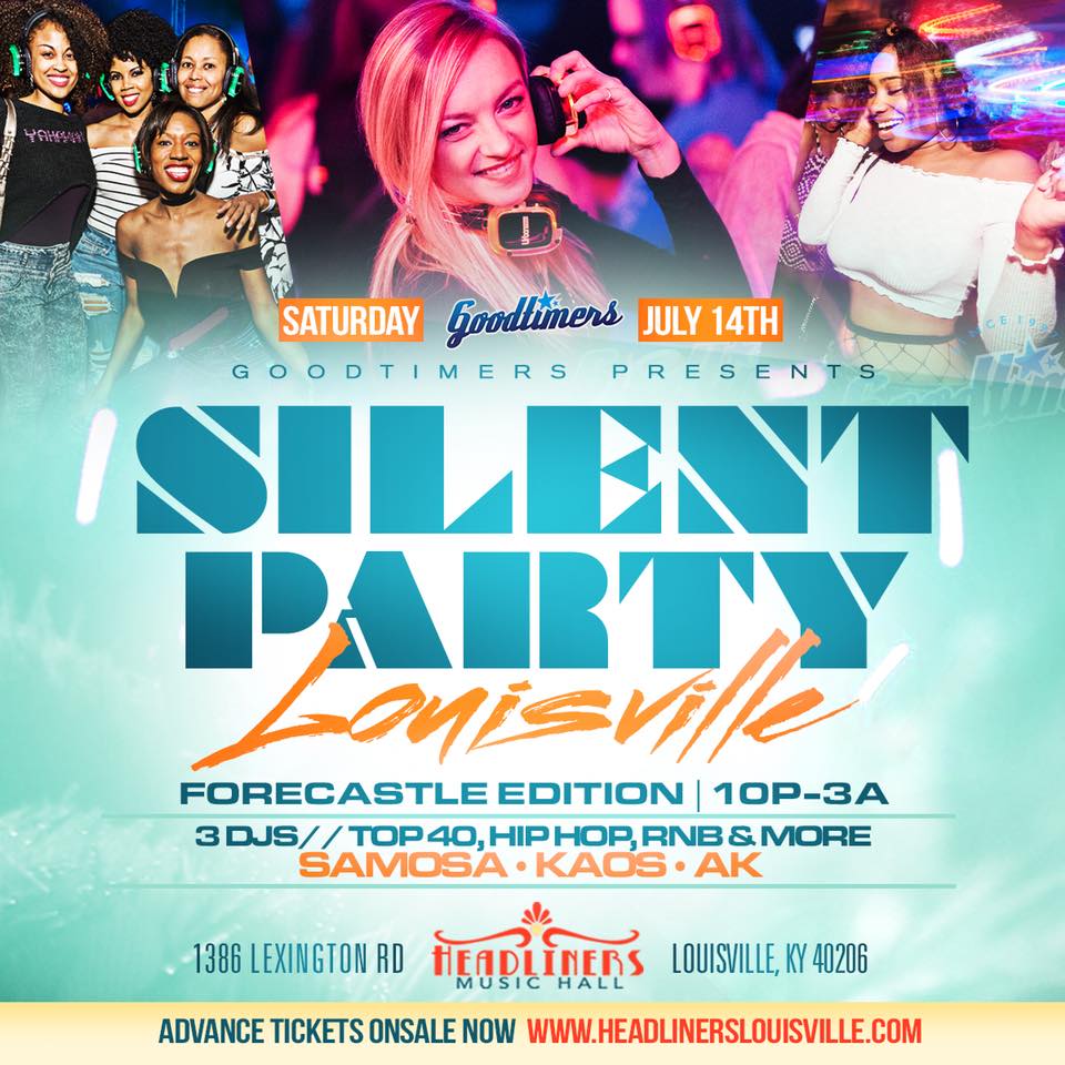 Read more about the article Silent Party Louisville Returns 7/14 – Forecastle Afterparty
