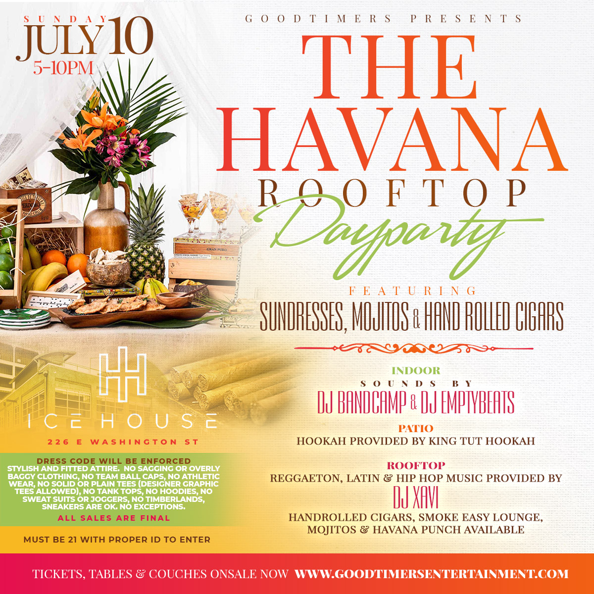 Read more about the article The Havana Rooftop Dayparty @ Icehouse
